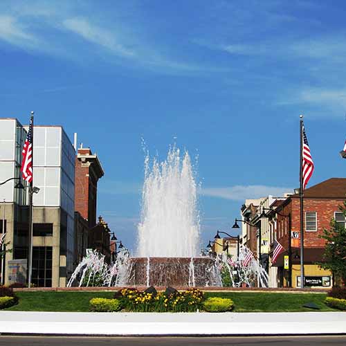 Belleville Public Square Fountain