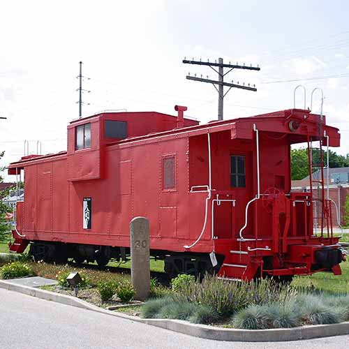 O'Fallon IL Caboose