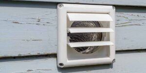 Photo of a vent on the side of a house that could allow pests in